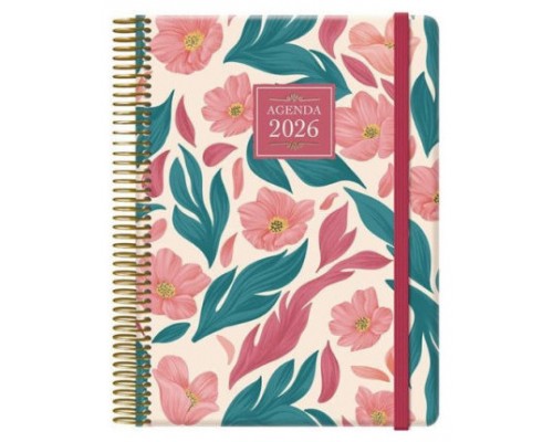 AGENDA 2026 CHARM ESPIRAL DÍA PÁGINA 15 X 21 CM. GALA DOHE 13249 - 26 (Espera 4 dias)